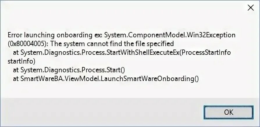 System componentmodel