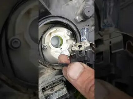 Замена ламп ближнего зафира опель