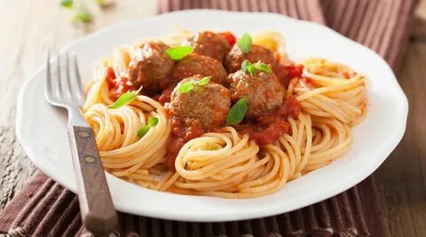Мясные макароны