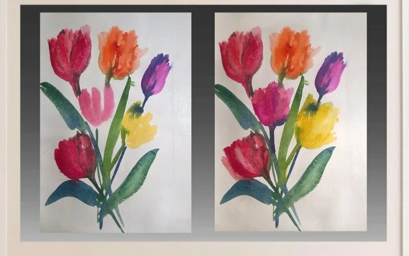 Рисование весенних цветов. Рисование первых весенних цветов. Рисование цветы для мамы. Цветы маме красками. Рисование тюльпаны в старшей группе