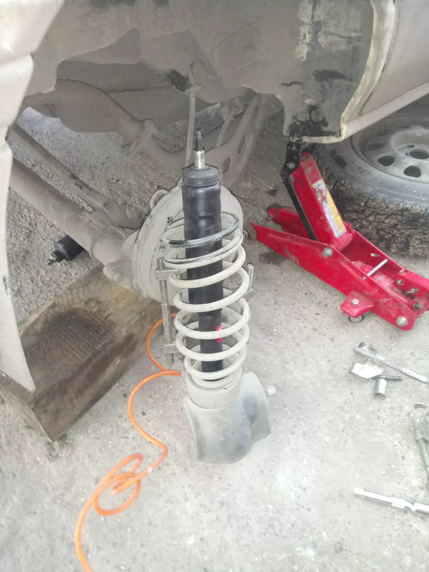 Замена амортизаторов honda