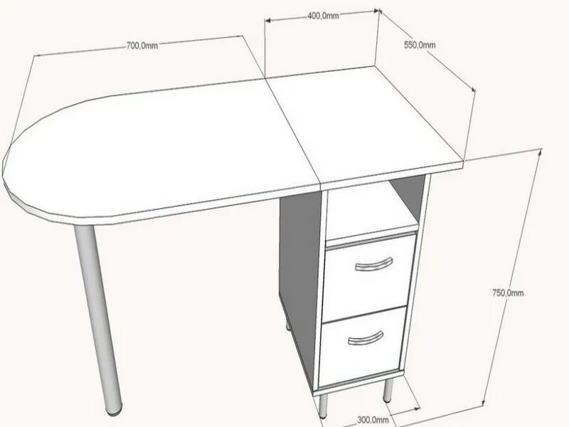 Стол маникюрный МС 124 чертеж. Маникюрный стол МС-125 чертеж. Размеры маникюрного стола стандарт. Маникюрный стол МС-125 чертеж изготовления.