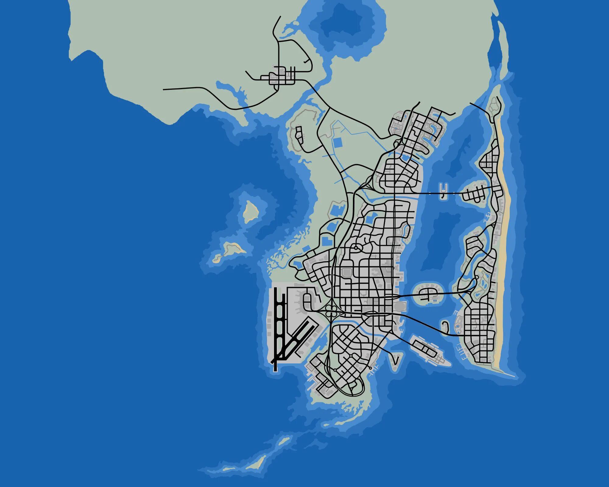 Карта вай сити. GTA 6 Map vice City. ГТА 1 Вайс Сити карта. ГТА 6 vice City. Карта ГТА 6 Вайс Сити.