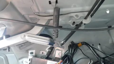 Открытие багажника мазда 6