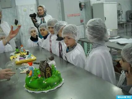 Экскурсия на кондитерскую