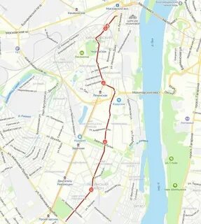 Маршрут а18 в нижнем новгороде