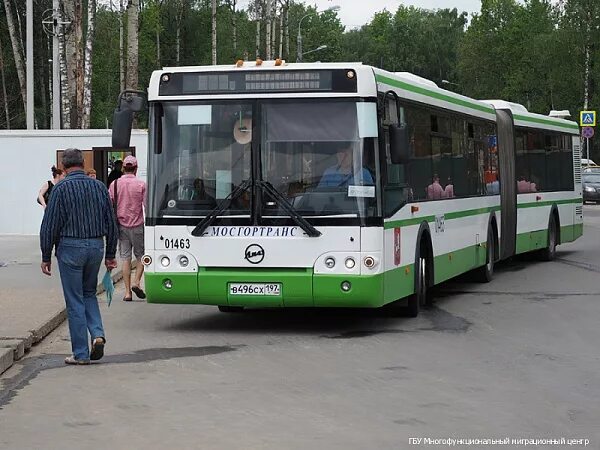 Сахарову автобус какое