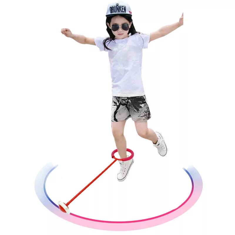 Прыгающее кольцо для детей. Детская игрушка прыгалка на ногу. Кольца для прыжков детские. Скакалка прыгун для детей.