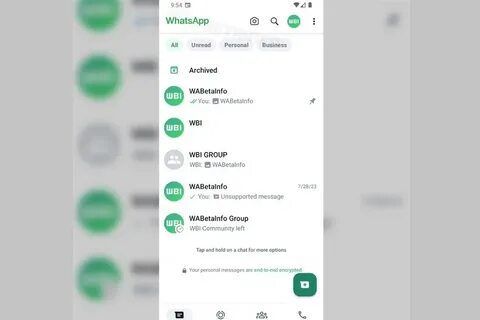 Почему ватсап новая версия