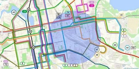 Карта автобусов екатеринбург 43