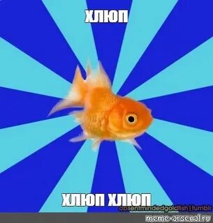 Золотая рыбка мем