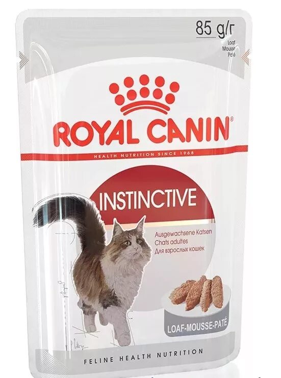 Royal Canin Instinctive для кошек желе. Royal Canin Instinctive пауч для кошек в соусе 85г. Роял Канин пауч д/котят Киттен кусочки в желе 85 гр. Роял Канин пауч д/котят Инстинктив паштет 85г. Купить влажный корм для кошек роял