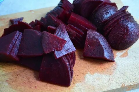 Свекла кусочками