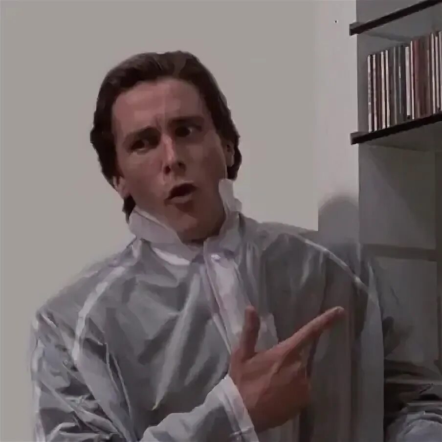 Patrick bateman gif. Patrick bateman gif