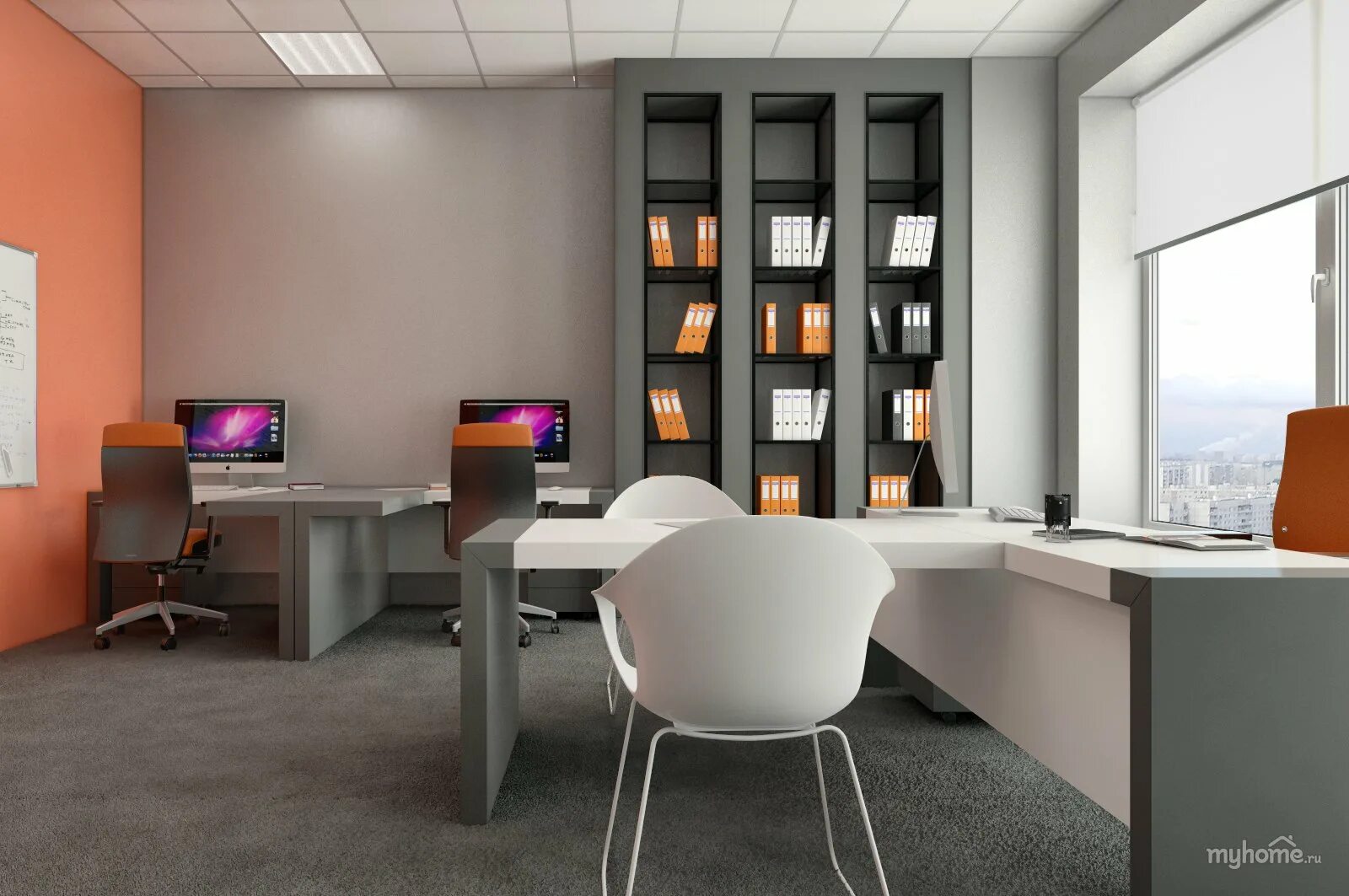 зеленый цвет стен в офисе. серый цвет в интерьере офиса. зеленый цвет в интерьере офиса. сочетание цветов в интерьере офиса. цвет стен в офисе.