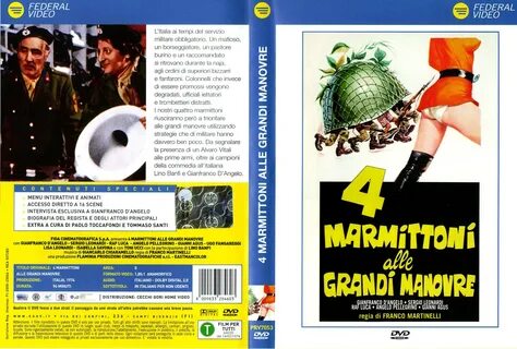 4 marmittoni alle grandi manovre, dvd cover.