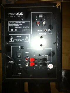 Колонка microlab как подключить