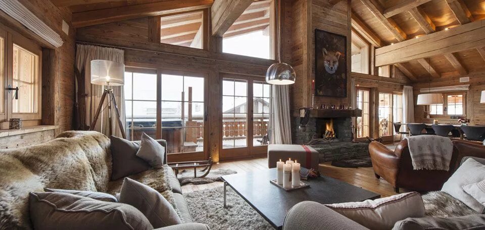 Великолепные альпийские дома в стиле шале Luxury retreats, Chalet, Luxury ski ch
