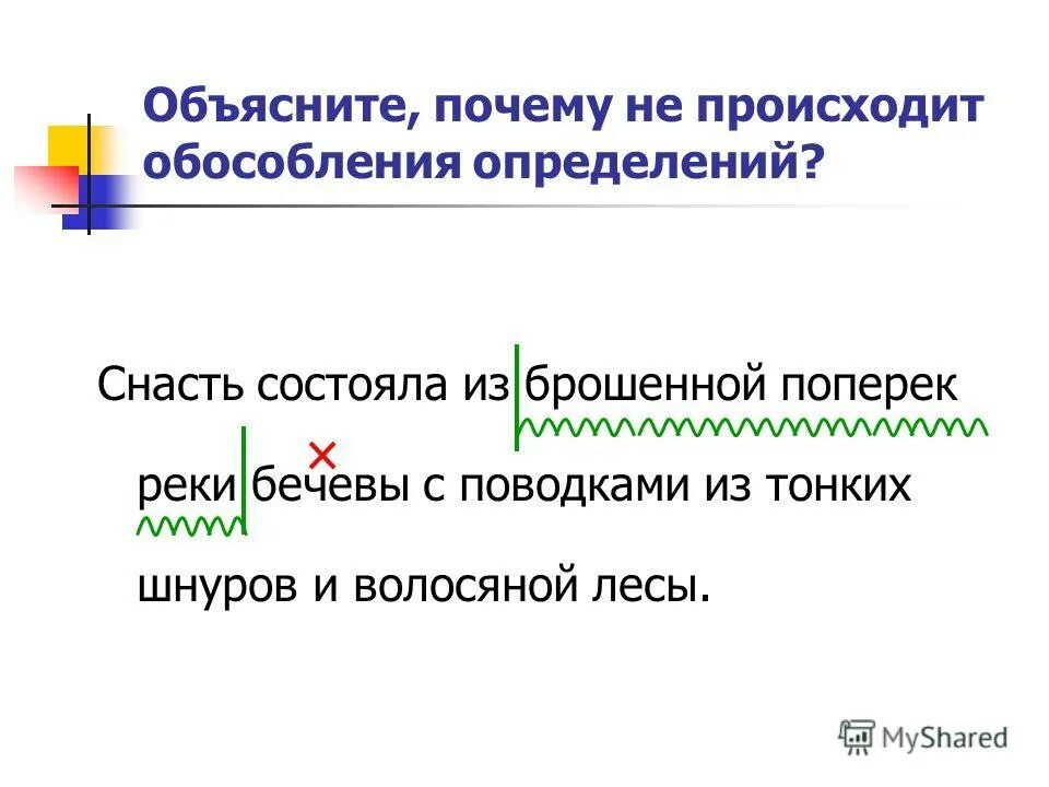 бирюк предложения с причастным оборотом
