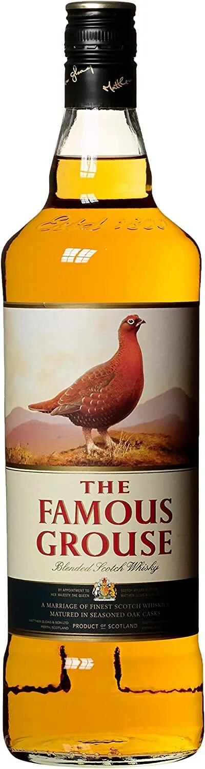Виски the famous Grouse Blended Scotch Whisky. Напиток the famous Grouse