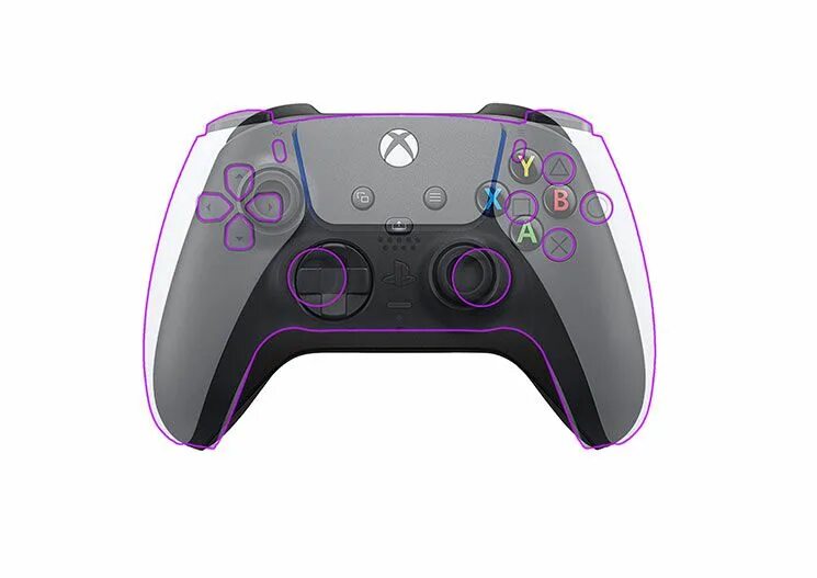 Ревизии джойстиков ps5. Xbox Controller ps5. Xbox Dualsense. Xbox и ps5 контроллеры. Dualsense vs Xbox Series x Controller.