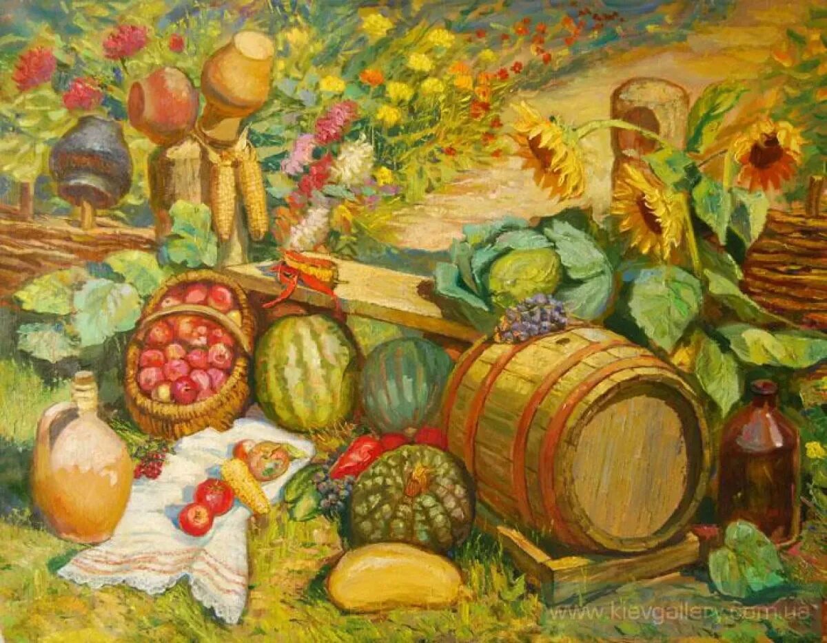 Урожай значение. Осенины праздник урожая картины. урожай картины русских художников.