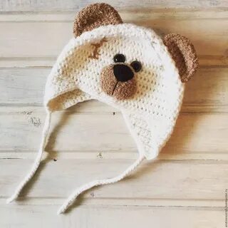 Детские шапки мишки