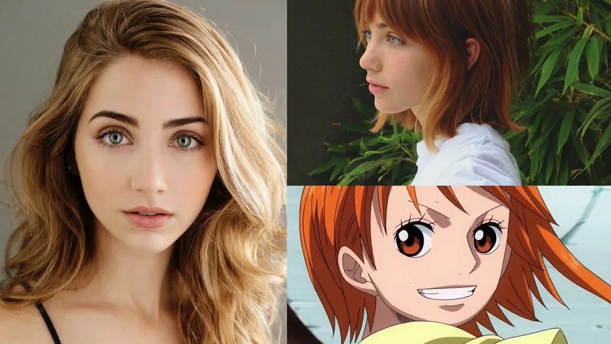 Emily Rudd нами. Ван Пис от Нетфликс нами. Action cast