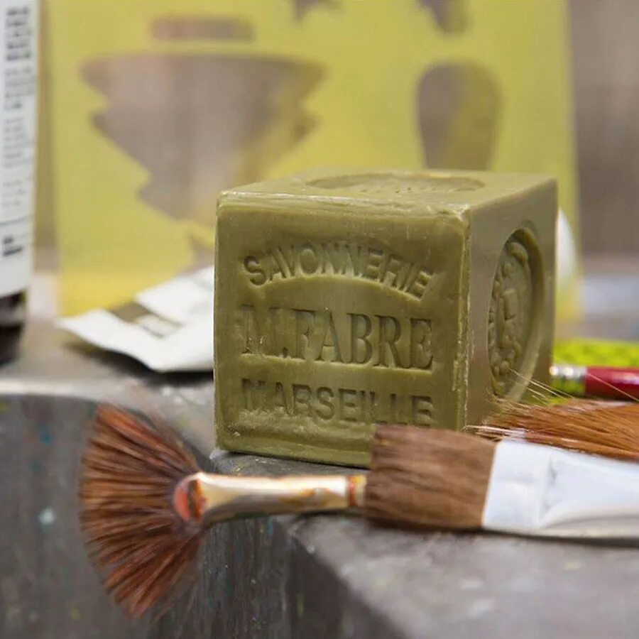 Hard soap. Hard soap