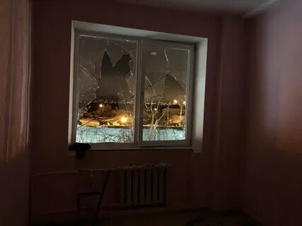 Ночью разбить окно