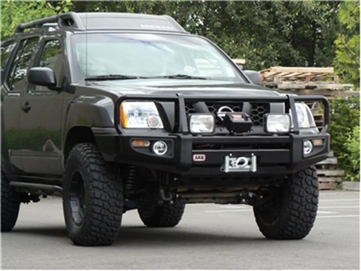 Arb 30. Arb 6821201. xterra силовой бампер. traction bar nissan xterra.