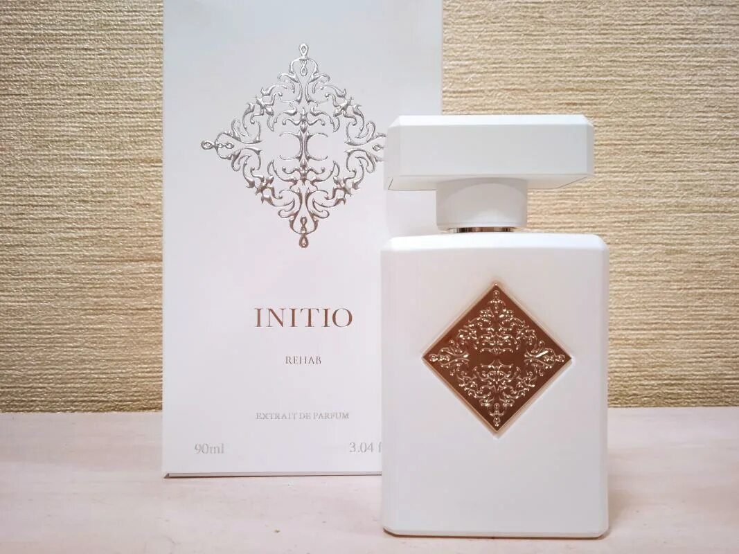 Initio prives rehab. Инитио Парфюм Рехаб Парфюм. Initio Rehab духи. Духи Initio Parfums prives Rehab. Musk Therapy Initio Parfums.