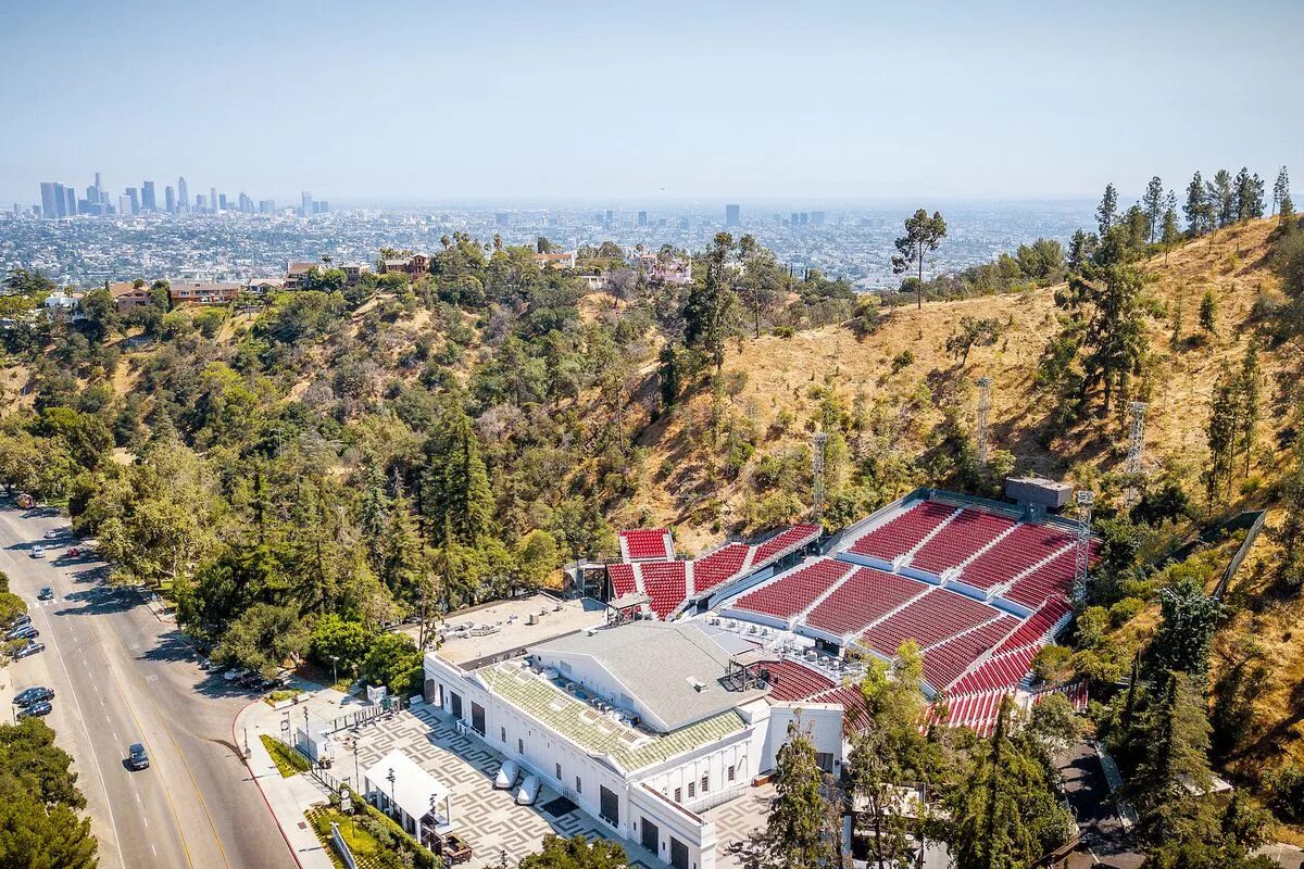 Greek Theatre los Angeles. Greek Theatre в Лос-Анджелесе.