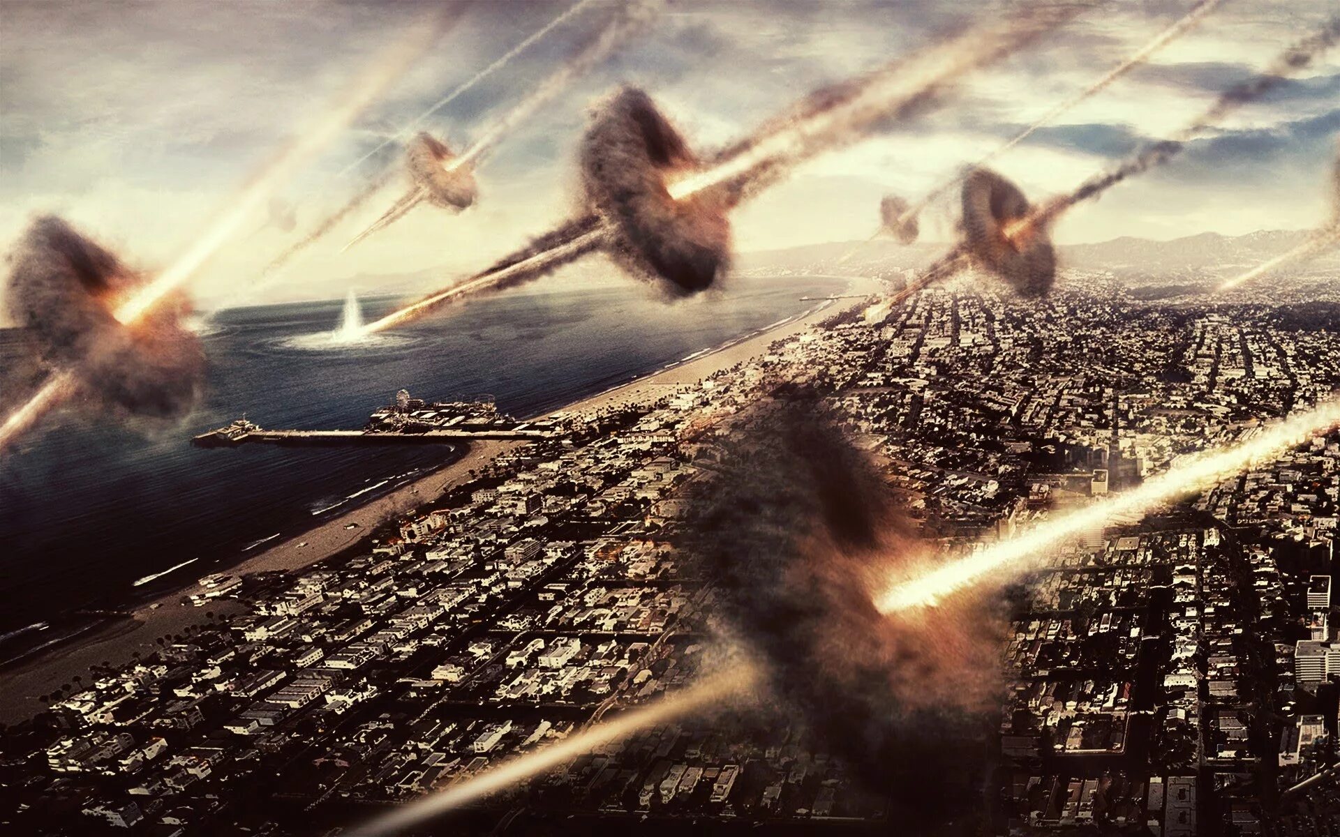 Нападение с неба. Инопланетное вторжение битва за Лос-Анджелес. Битва за Лос Анджелес 1942 год.