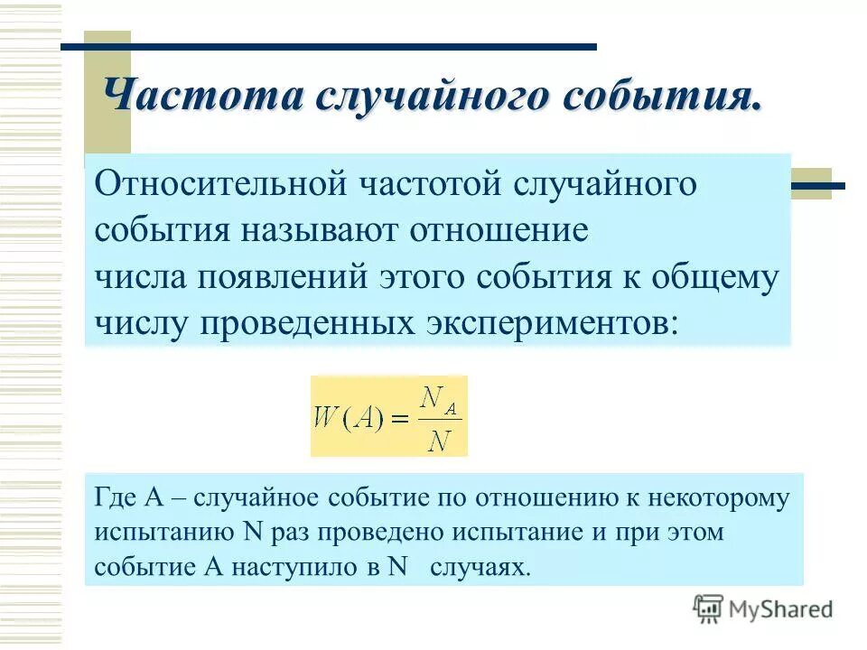 Абсолютная частота 7 класс