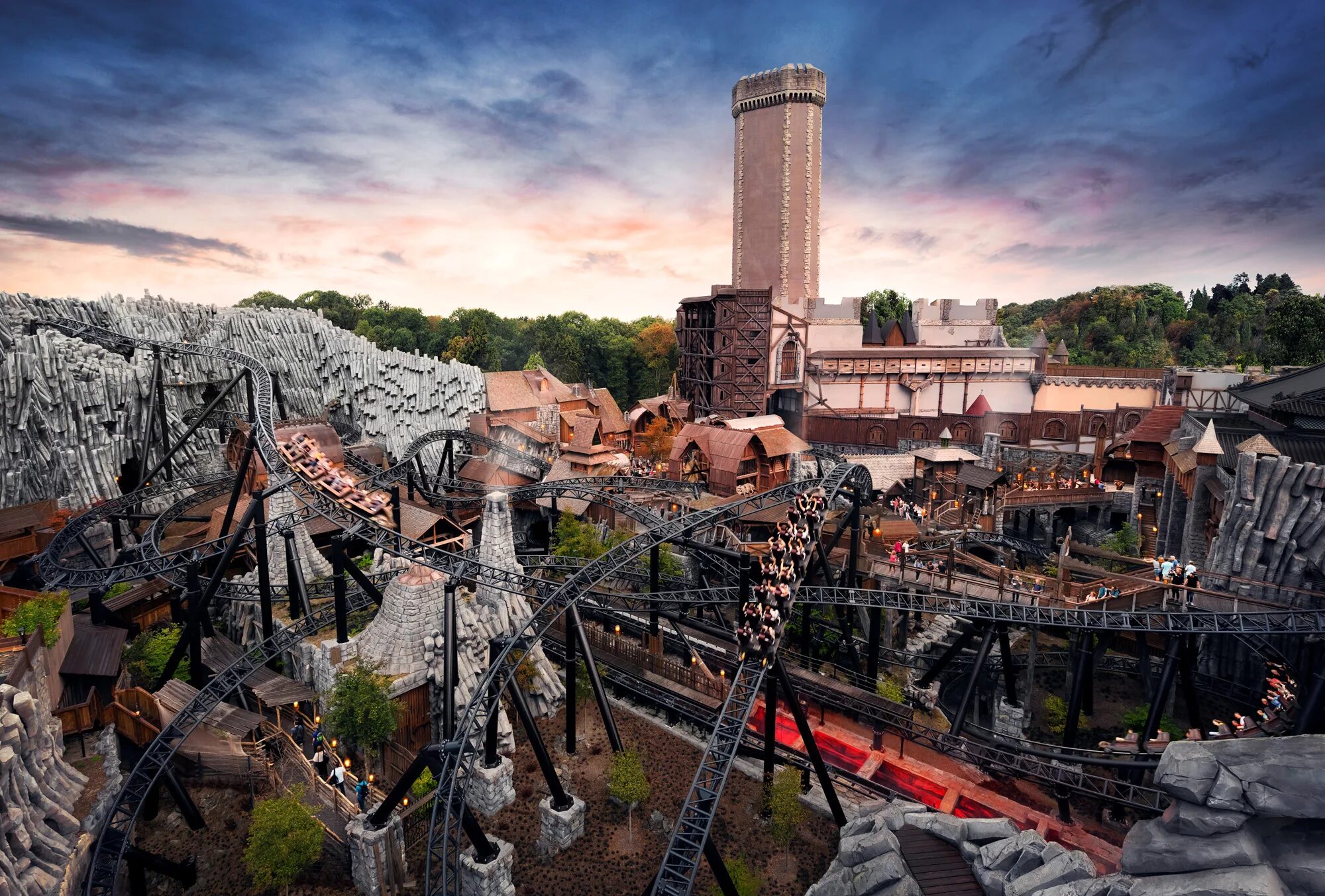 Г ленд. Кёльн парк phantasialand. парк фантазия ленд кельн.