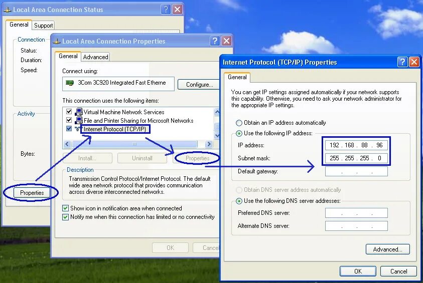 Proxy properties