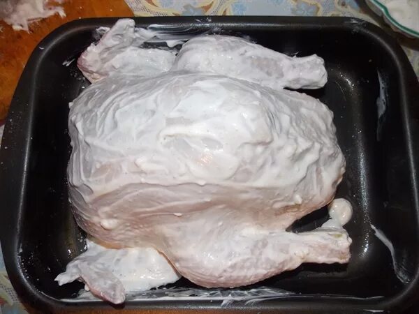 Можно ли под курицу подложить. Курица запеченная с майонезом. Курица в сметане в духовке. Курица в духовке сырая. Курица смазанная майонезом в духовке.