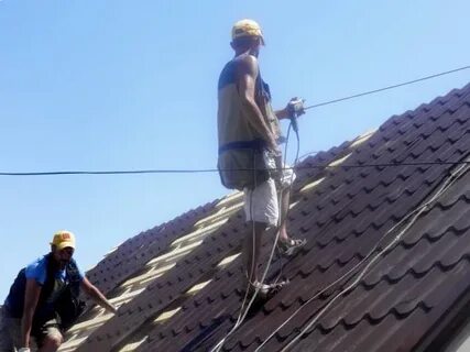 Ходить по металлочерепице