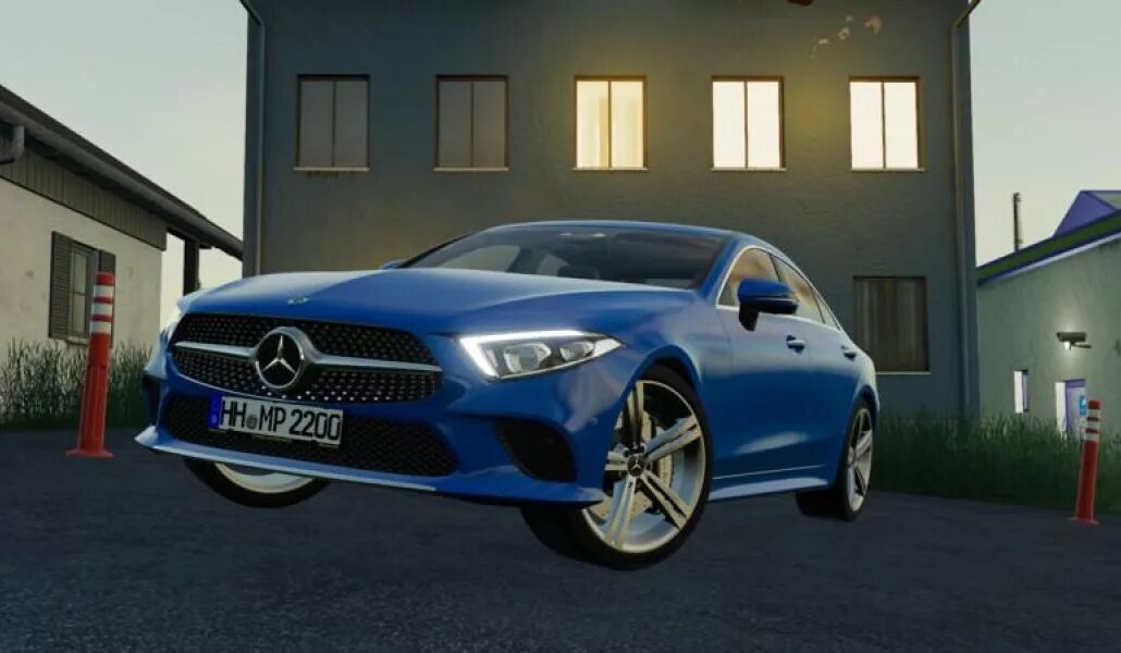 Beamng mod mercedes. Fs19 Mercedes. Fs19 CLS. Мерседес для ФС 19. Mercedes Benz for FS 19.