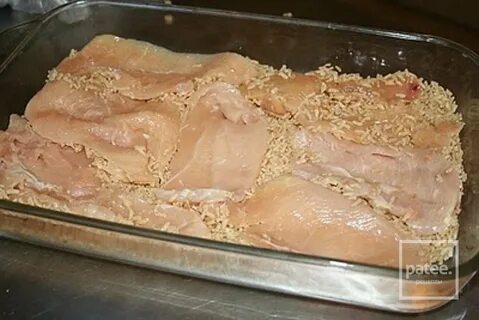Рис в духовке под фольгой