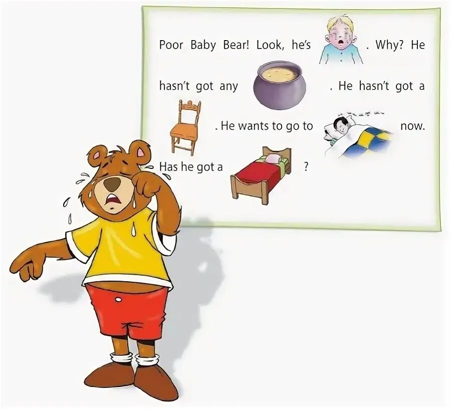 Goldilocks and three bears 4 класс spotlight. 4 класс английский язык златовласка.