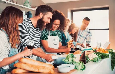 Cooking for friends