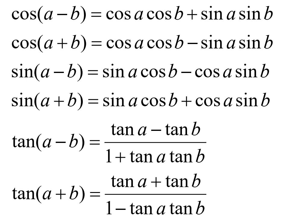 Cos page. Cos a cos b формула. тригонометрические формулы sina sinb. cos a cos b sin a sin b формулы. cos(a+b)cos(a-b) формула.