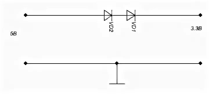 Схема понижения напряжения диодами. Понижение напряжения резистором с 5в до 3в. Из 5 вольт 1.5 вольта. Стабилитрон на 1.5 вольта.