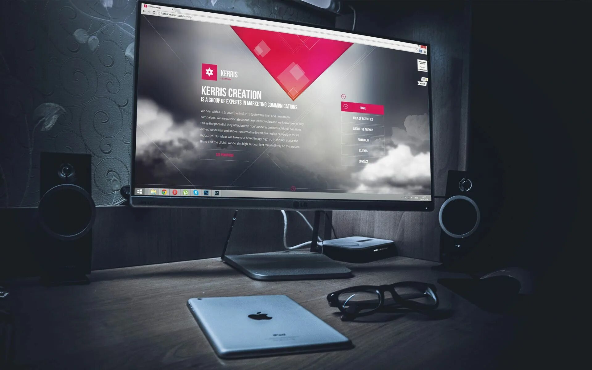 Дизайны сайтов 3d