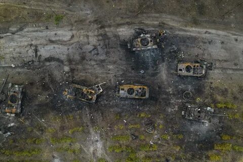 Destroyed vehicles