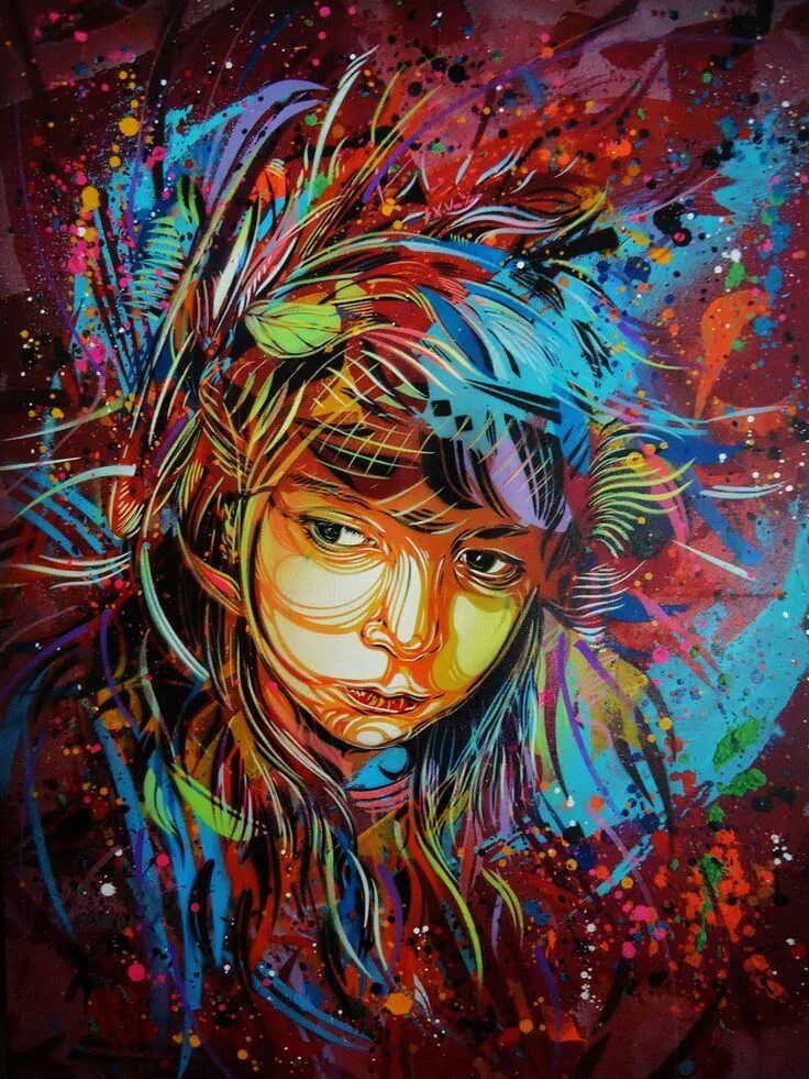 Ve art. Стрит арт c215. Christian Guémy. C215 художник. Художники граффити.