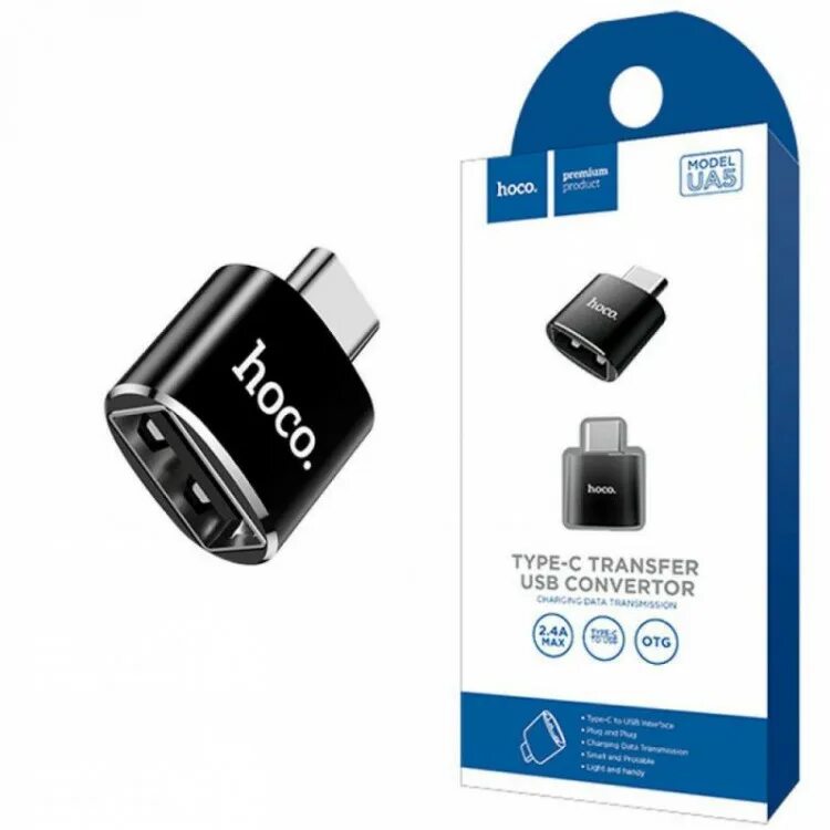 Hoco переходник type c. Переходник otg type-c ua5 hoco. otg переходник hoco ua5 type-c to usb, black. hoco ua5 type-c to usb converter black. переходник hoco с type-c на usb-a.