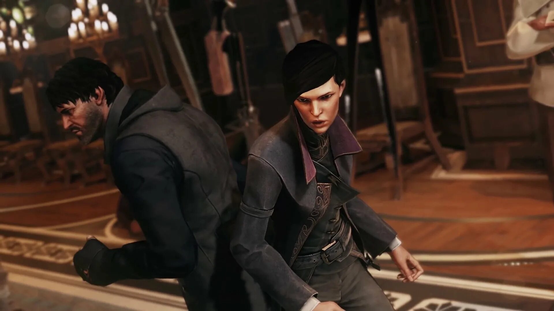 Dishonored 2 русская. Dishonored 2 Corvo Emily.